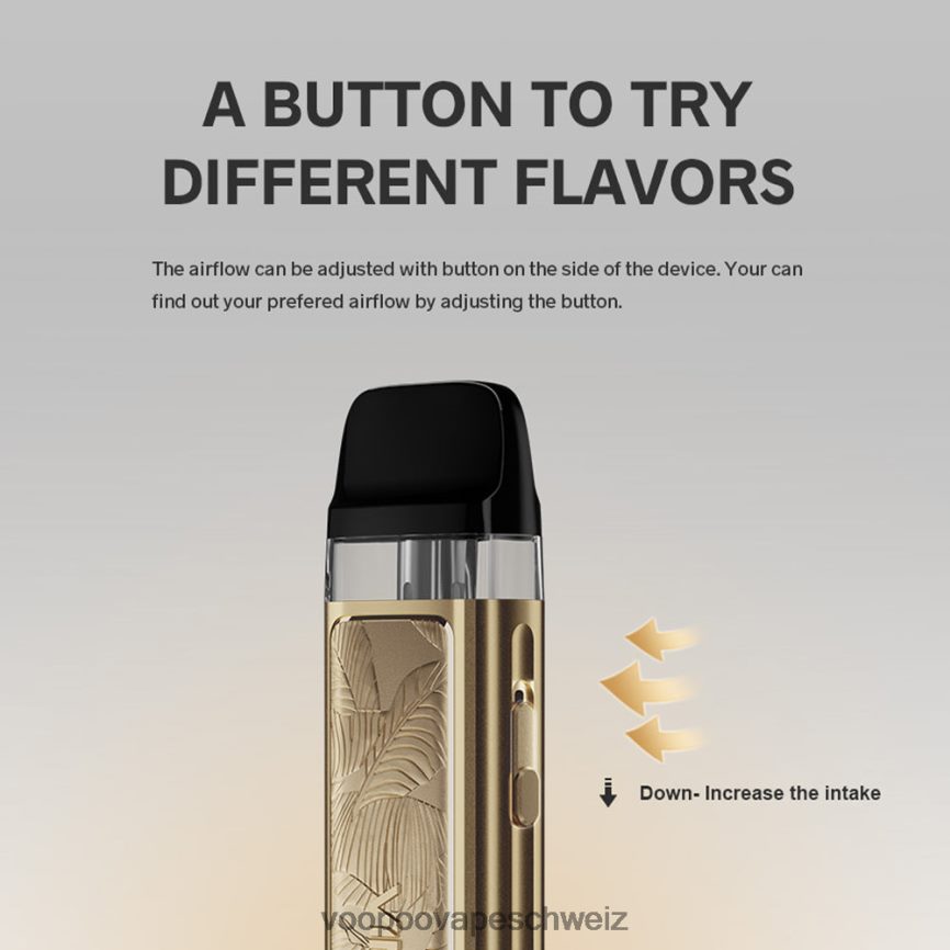 VOOPOO VINCI POD königliche Ausgabe Gold Blatt 6X0608343 VOOPOO Vape Geneva