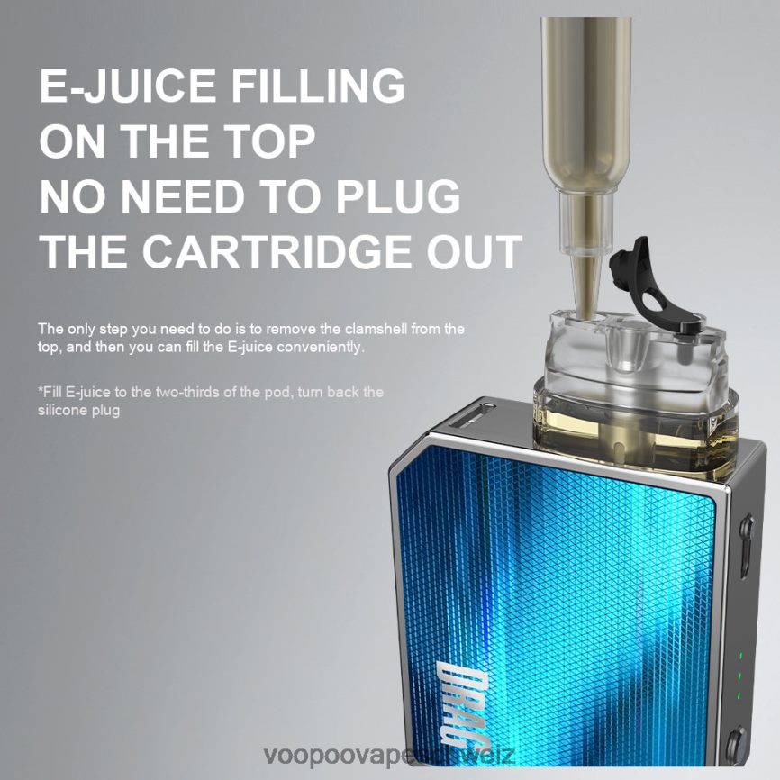 VOOPOO DRAG NANO 2 Pod-Kit Tee grün 6X0608152 VOOPOO Vape Schweiz