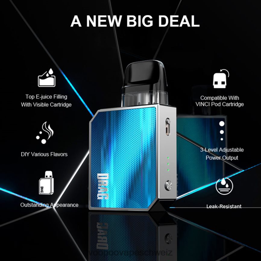 VOOPOO DRAG NANO 2 Pod-Kit Tee grün 6X0608152 VOOPOO Vape Schweiz
