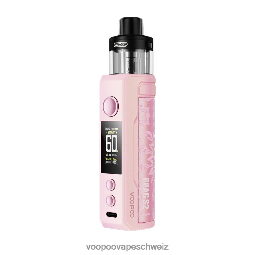 VOOPOO DRAG S2 Pod-Mod-Kit leuchtend rosa 6X0608259 VOOPOO Vape Coil