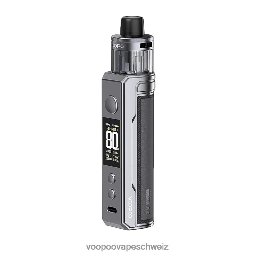VOOPOO DRAG X2 Pod-Mod graues Metall 6X0608233 VOOPOO Vape Geneva