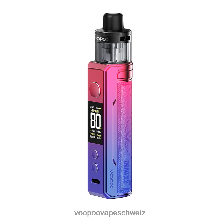 VOOPOO DRAG X2 Pod-Mod modernes Rot 6X0608231 VOOPOO Schweiz