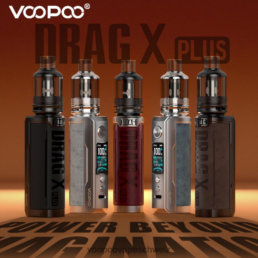VOOPOO DRAG X PLUS Bausatz klassisch 6X0608294 VOOPOO Vape Pod Schweiz