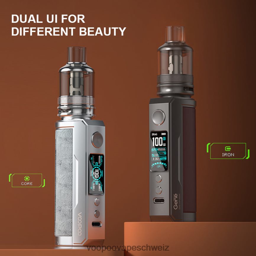 VOOPOO DRAG X PLUS Bausatz klassisch 6X0608294 VOOPOO Vape Pod Schweiz